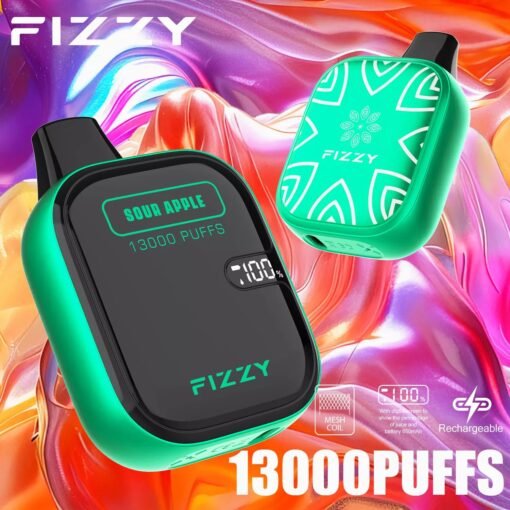 Fizzy Boom 13000 Puffs 2% 5% LCD-Bildschirm mit niedrigem Nikotingehalt in großen Mengen. Kaufen Sie wiederaufladbare Einweg-Vapes im Großhandel – Bild 8
