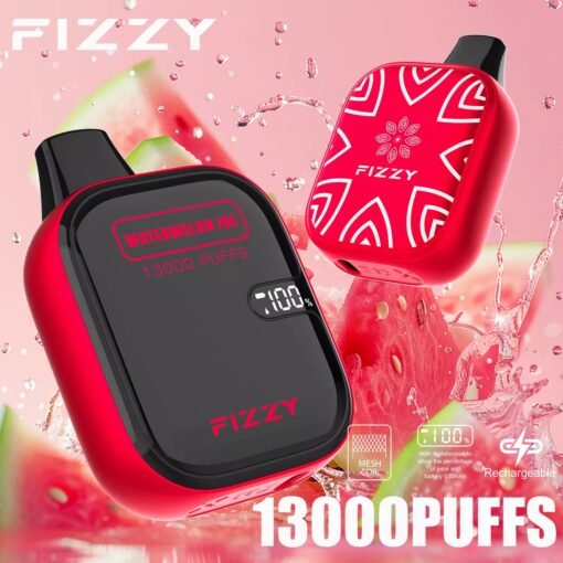 Fizzy Boom 13000 Puffs 2% 5% LCD-Bildschirm mit niedrigem Nikotingehalt in großen Mengen. Kaufen Sie wiederaufladbare Einweg-Vapes im Großhandel – Bild 6