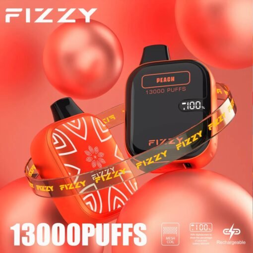 Fizzy Boom 13000 Puffs 2% 5% LCD-Bildschirm mit niedrigem Nikotingehalt in großen Mengen. Kaufen Sie wiederaufladbare Einweg-Vapes im Großhandel – Bild 12