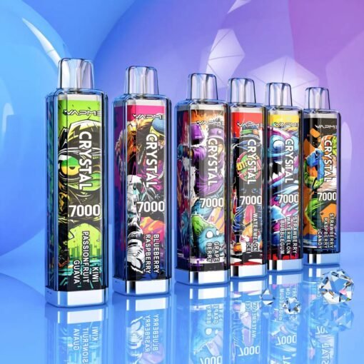 VAPME CRYSTAL 7000 Puffs 2% 5% Nikotin wiederaufladbar Großpackung Kaufen Sie Einweg-Vapes im Großhandel – Bild 4